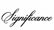 Significance Logo Bold